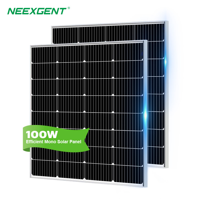 Neexgent 32cells 48 Volt Solar Panels Monocrystalline Mono Solar Panel 100 Watt