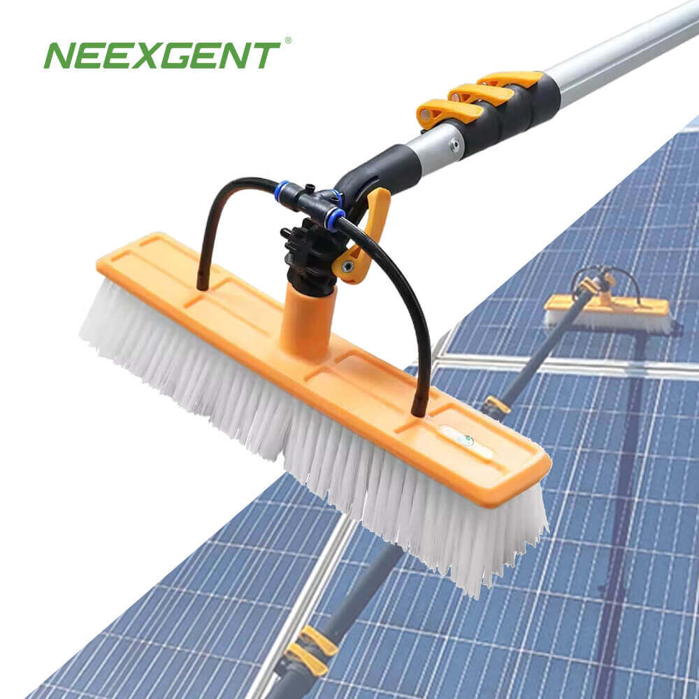 Neexgent Factory Price Rotating Solar Panel Cleaning Brush Solar Cleaning Machine Photovoltiax Cleaner
