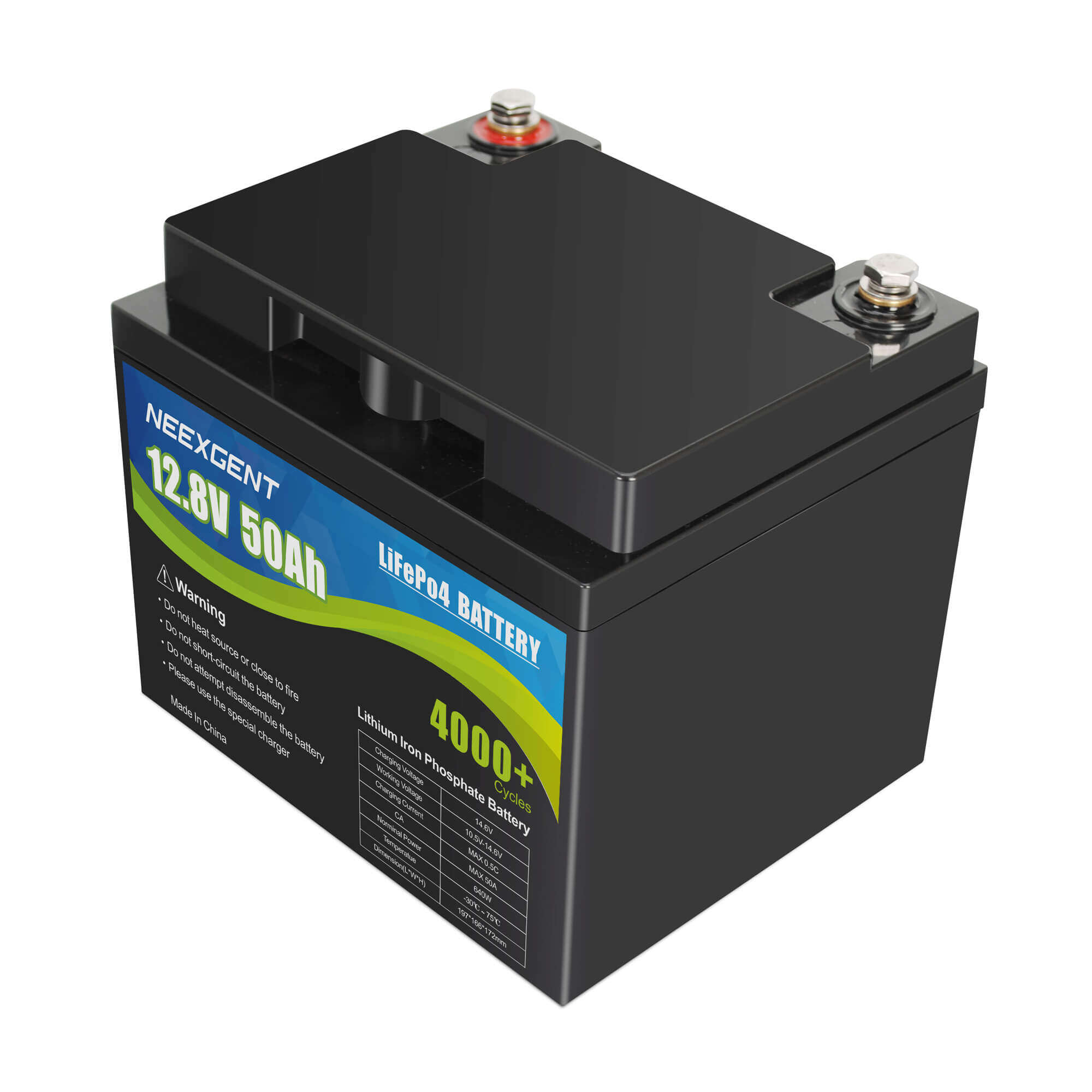 lifepo4 Lithium Iron Phosphate Battery Pack 12.8v 50ah with bms for Solar System RV