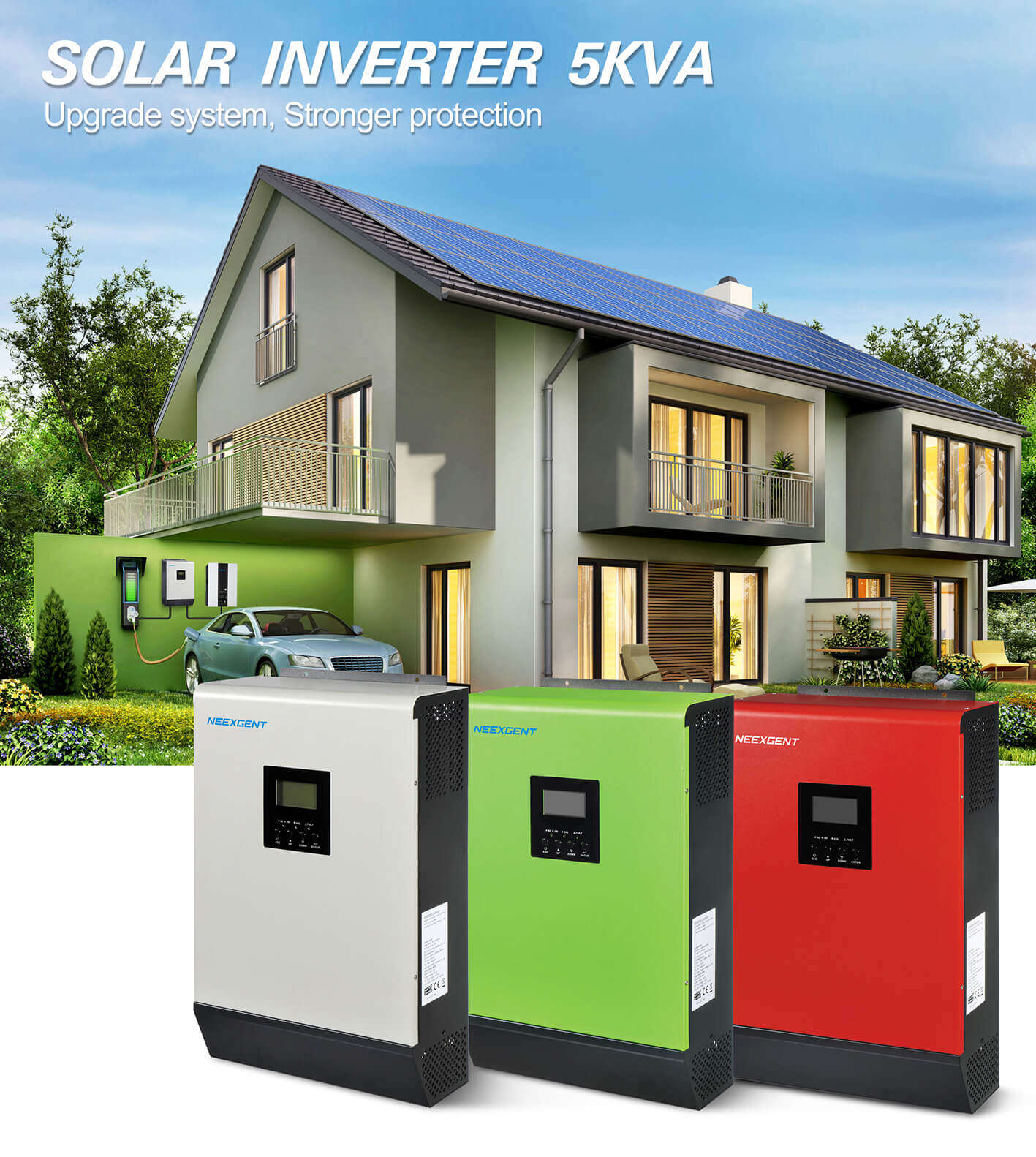 solar power inverter for house