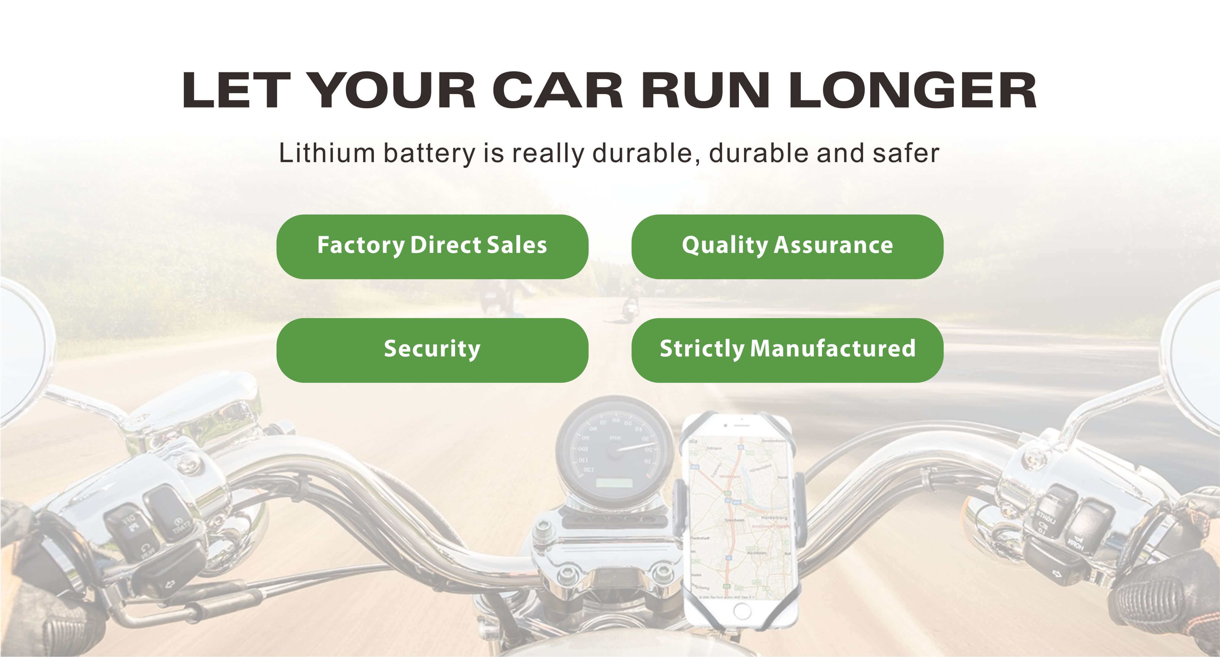 lithium motorcycle battery charging