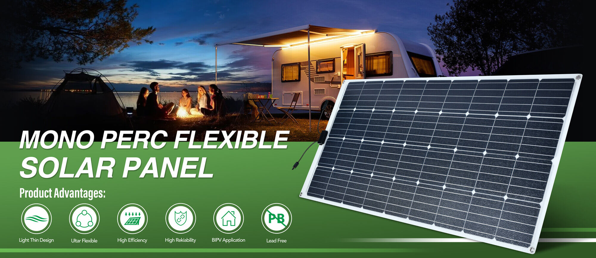 flexible solar panels for campervans