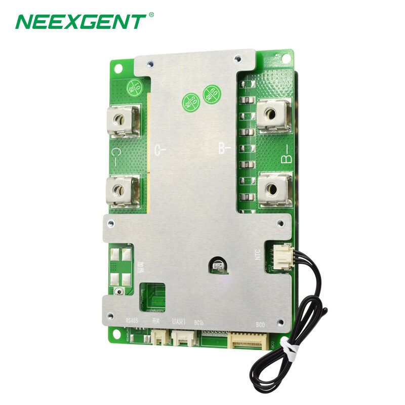 Neexgent 7s 3.7v 60a Li-ion Bms With Cable Display Uart Communication Battery Pcb Bms