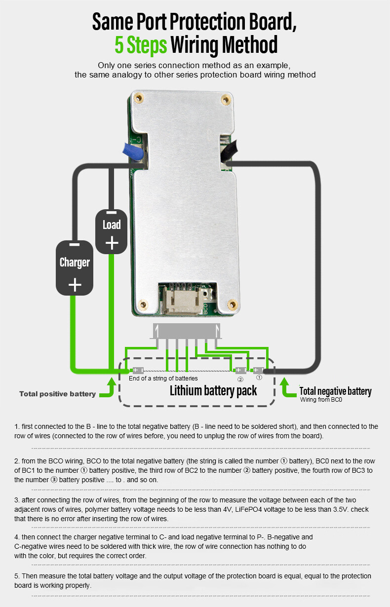 4s battery protection board