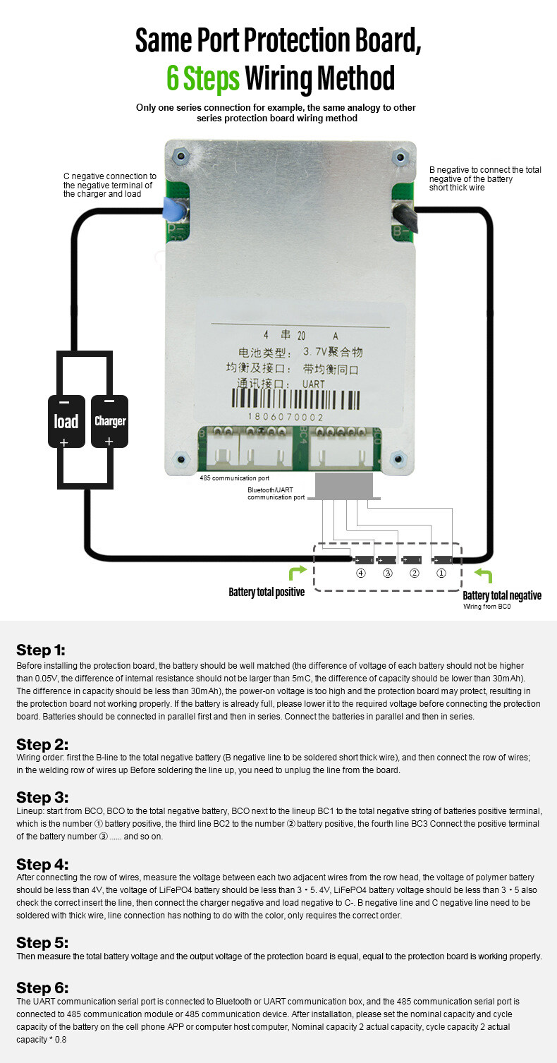 4s lithium battery protection board