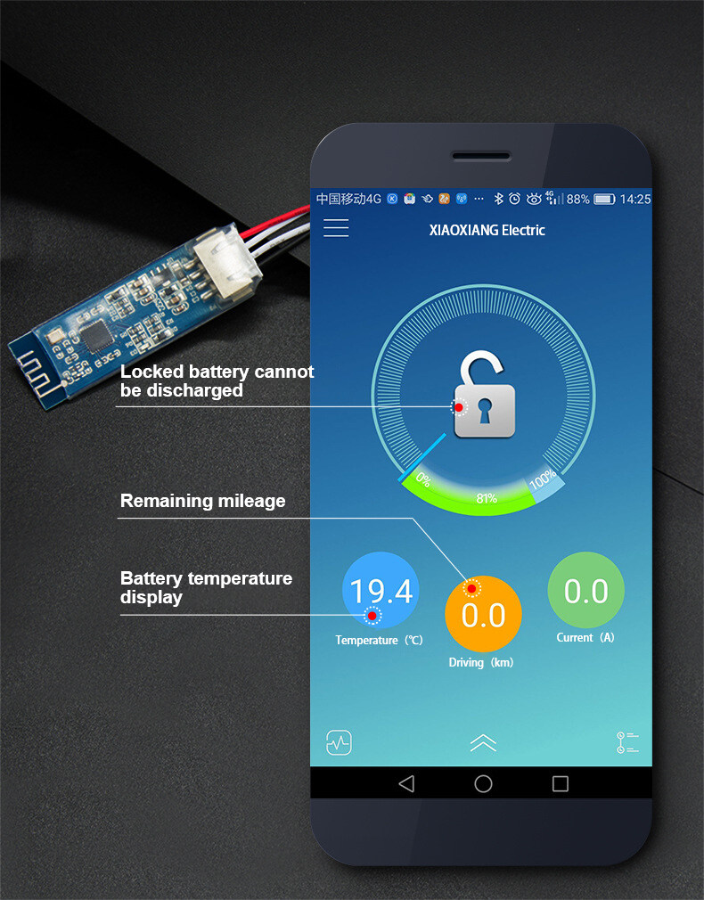 4s li ion bms pcm battery protection board