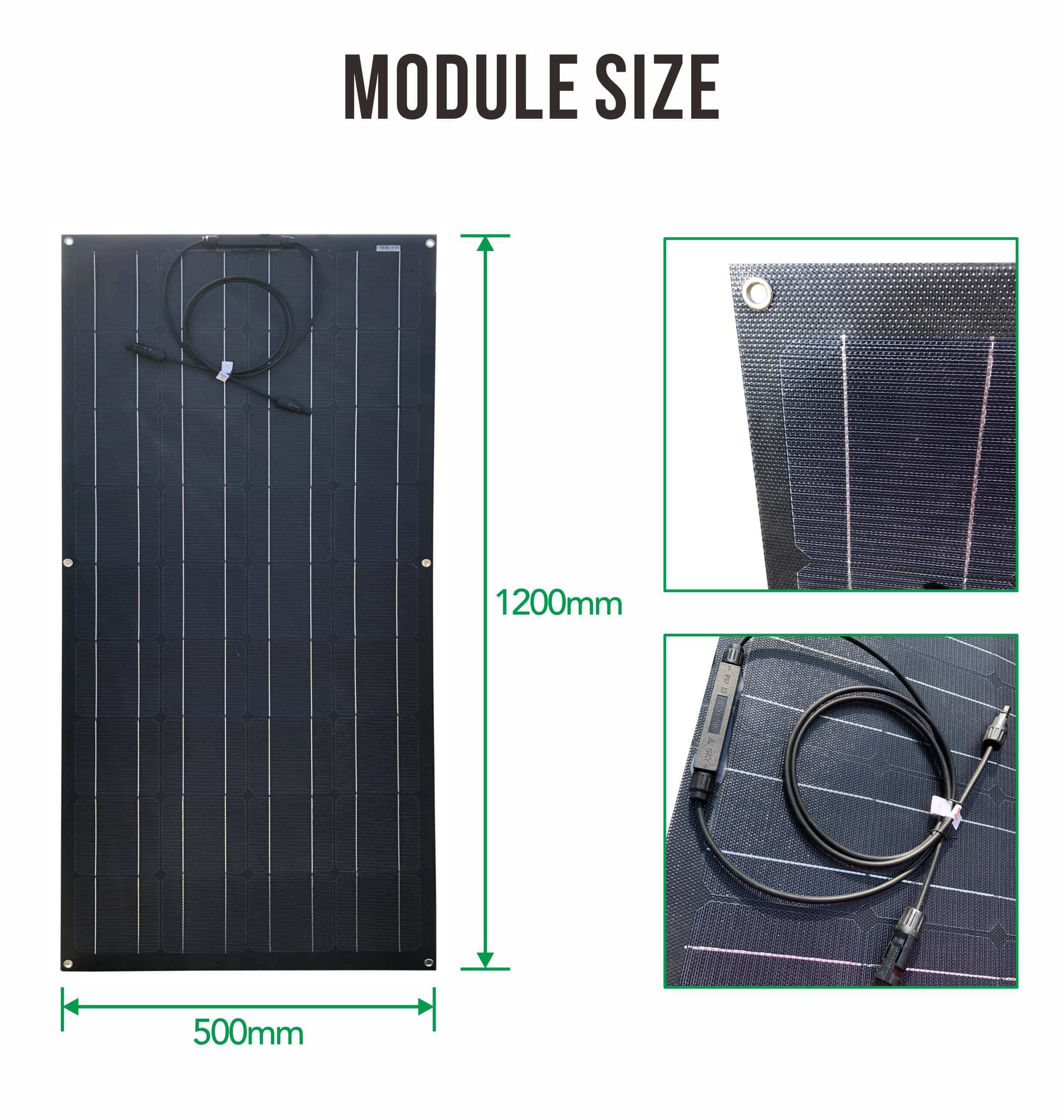 best semi flexible solar panel 