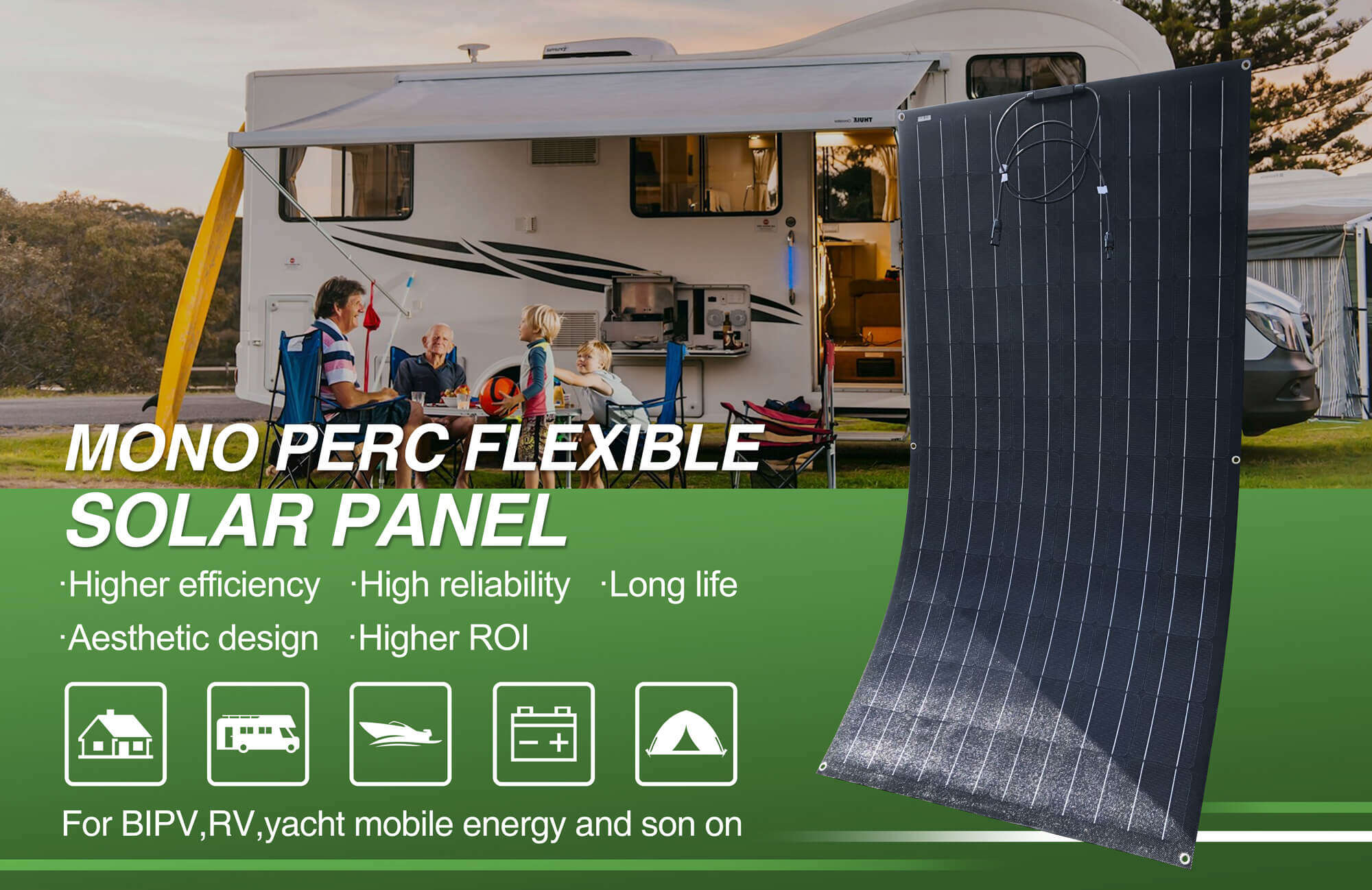 flexible solar panel kit 