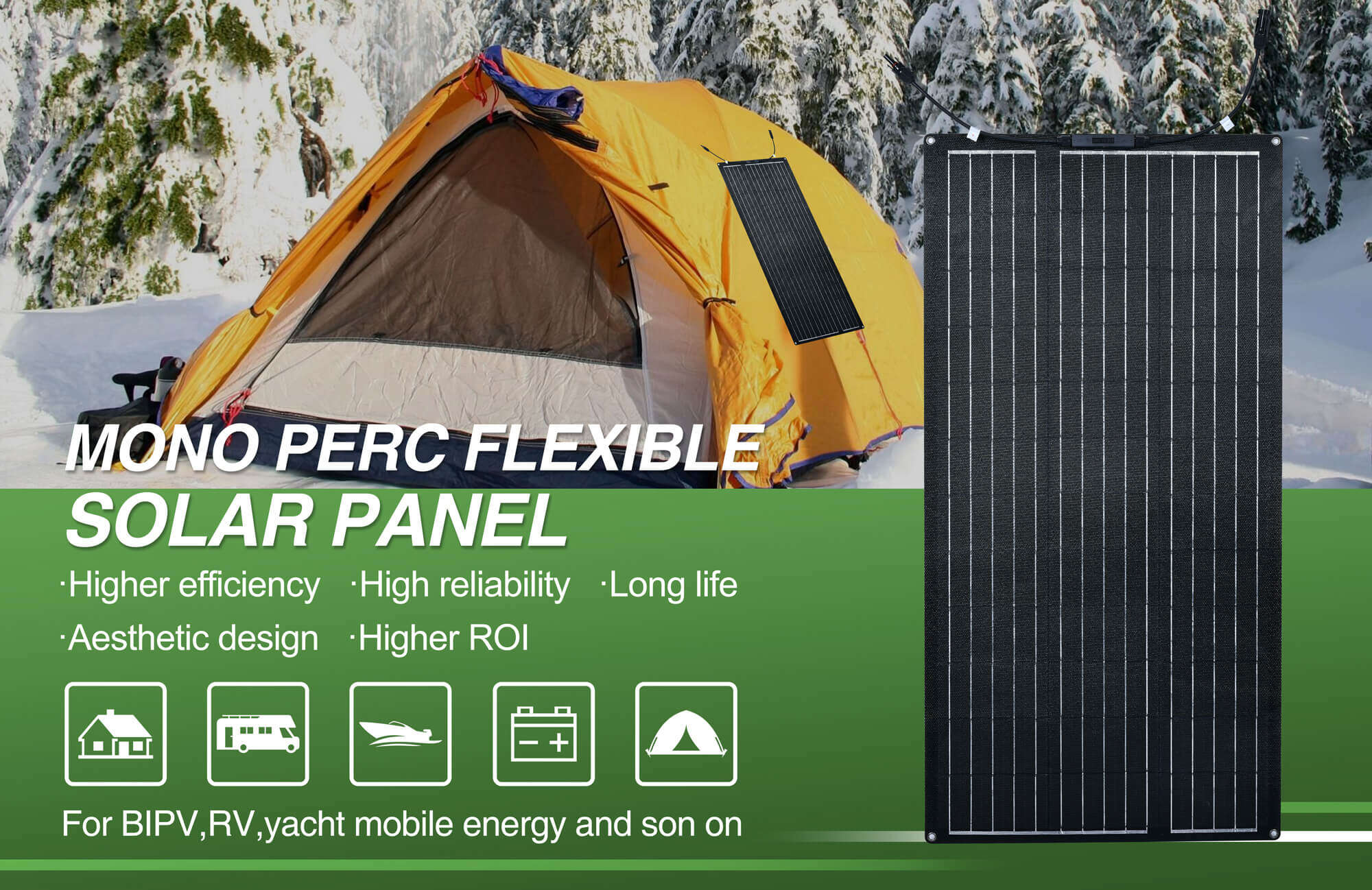 flexible solar panel kit 