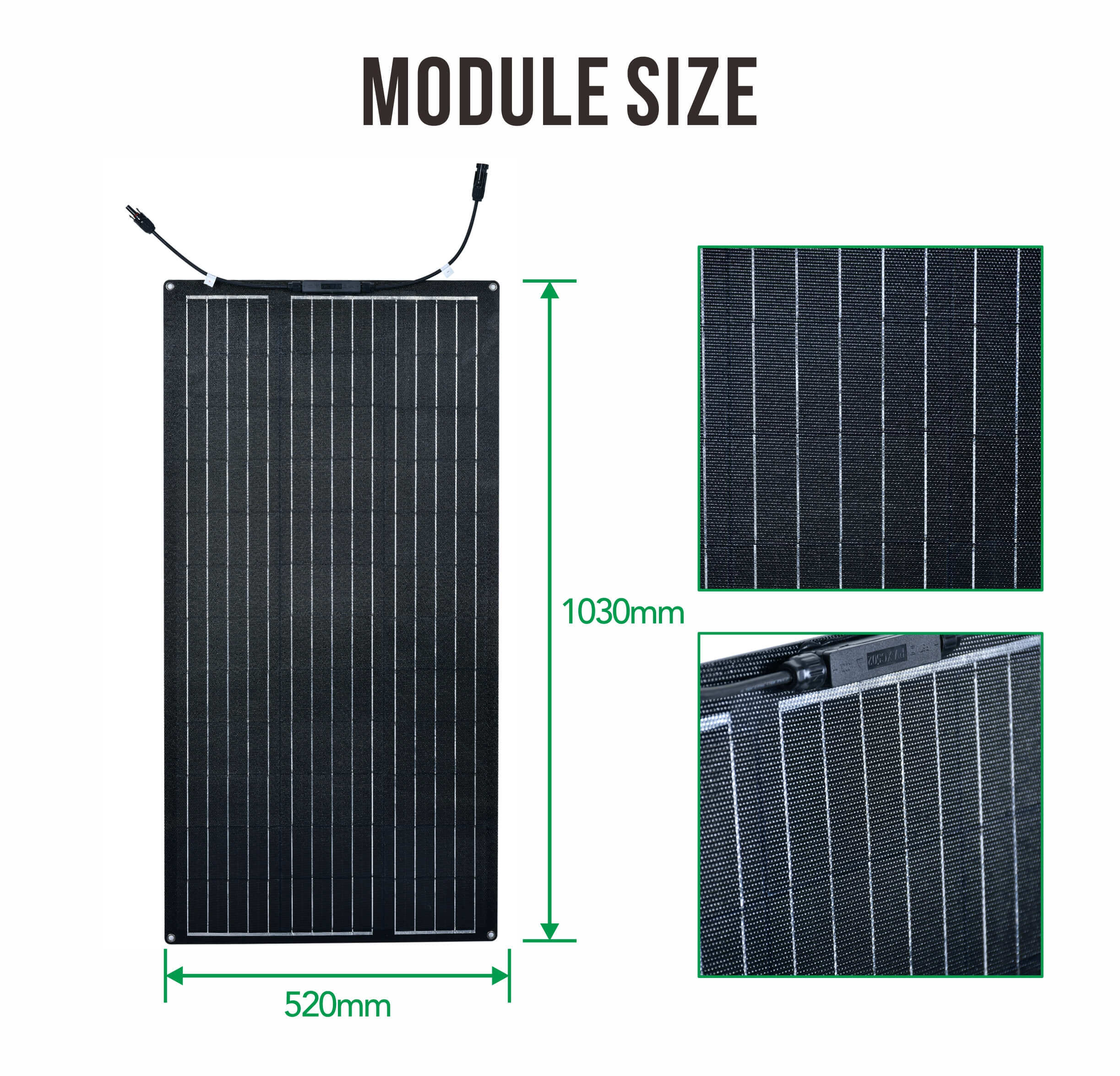 24v flexible solar panel