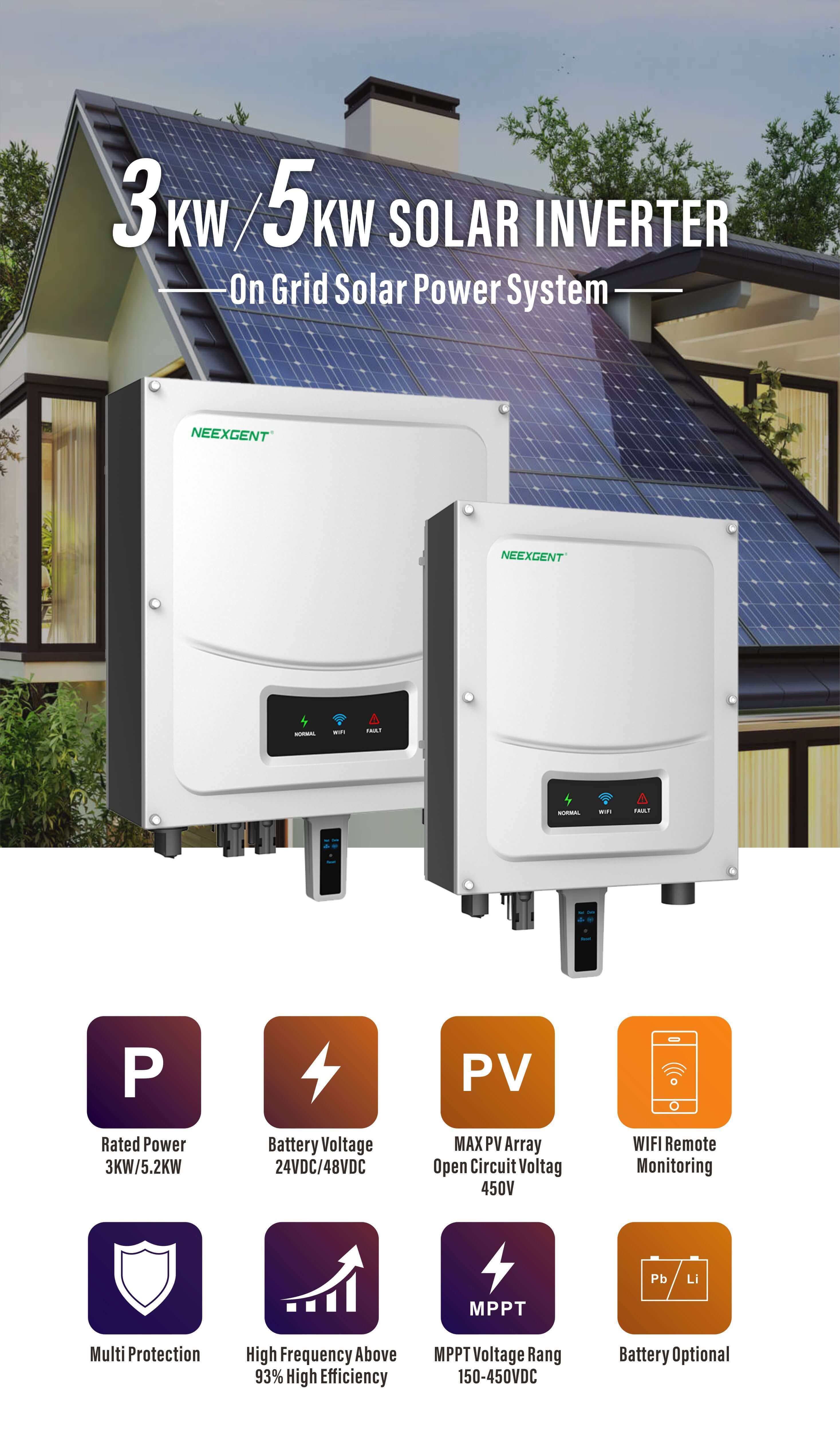 on grid solar inverter