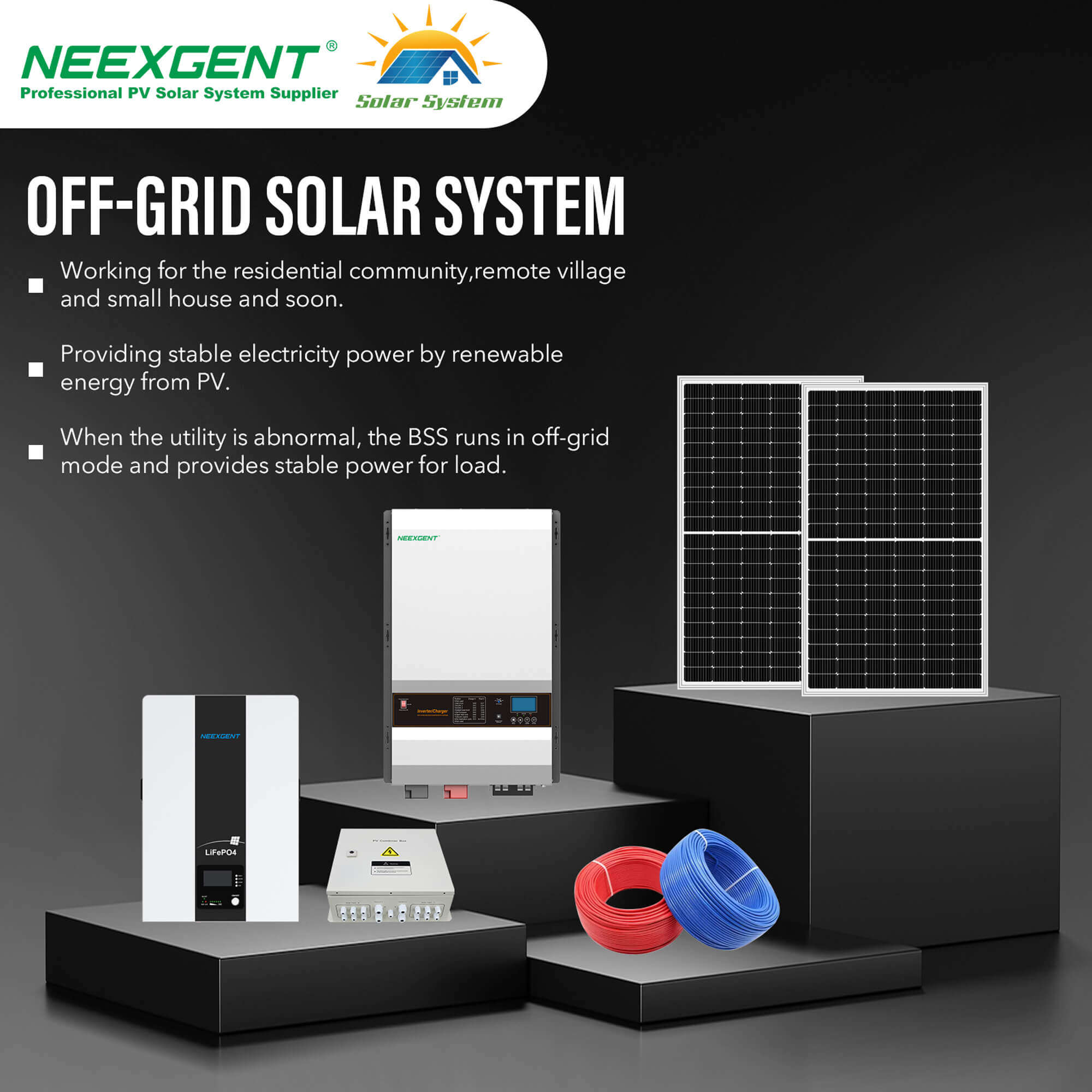 off grid system 12kw