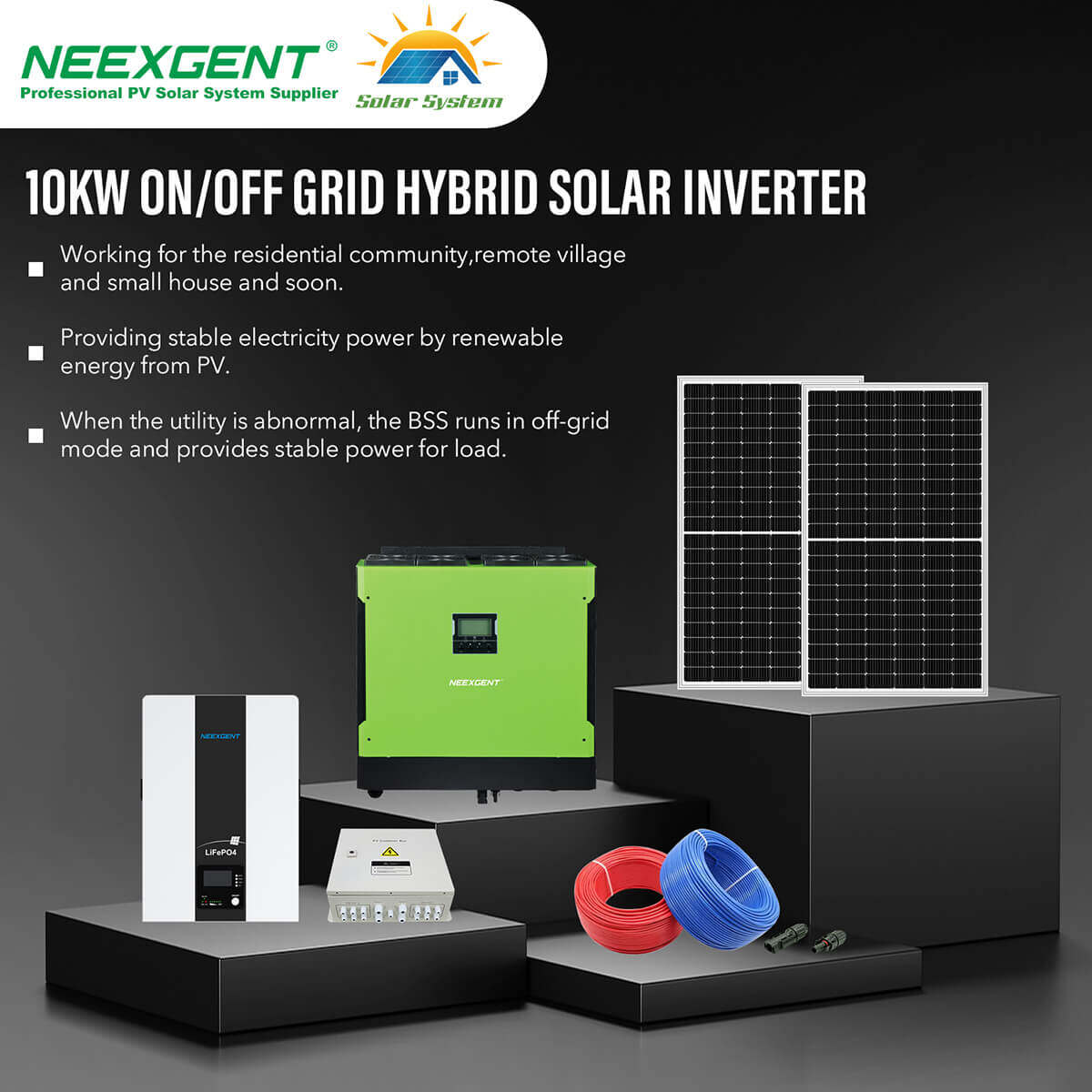 10kw hybrid solar cell