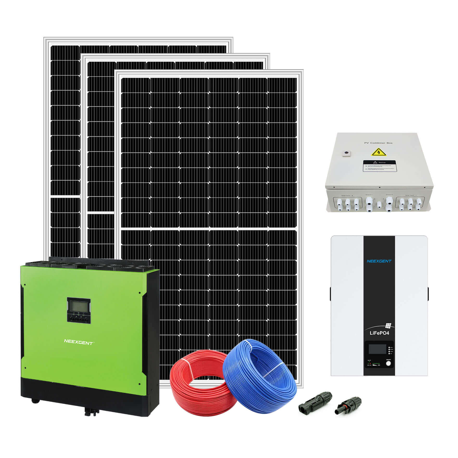 10kw hybrid grid solar system