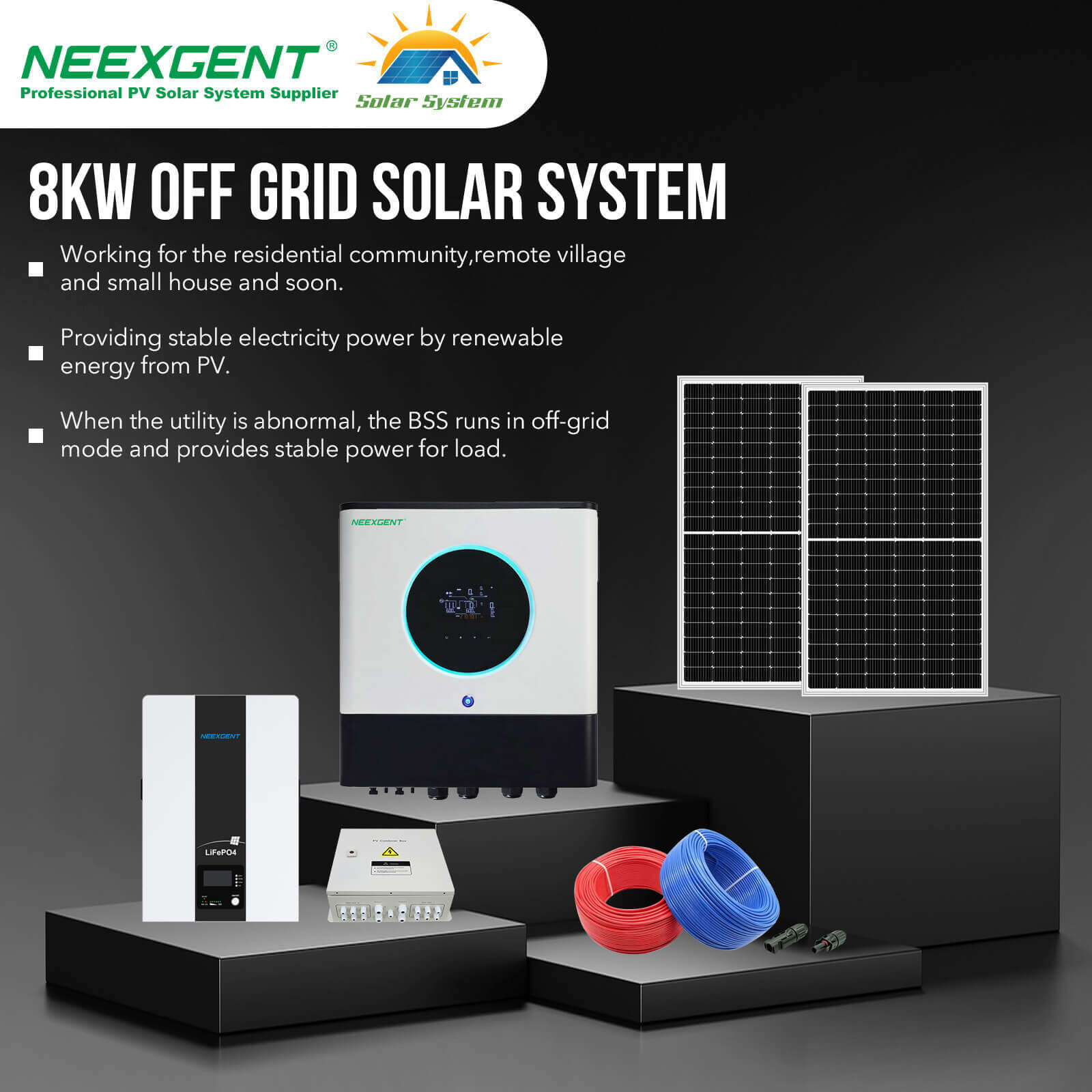 8kw off grid power