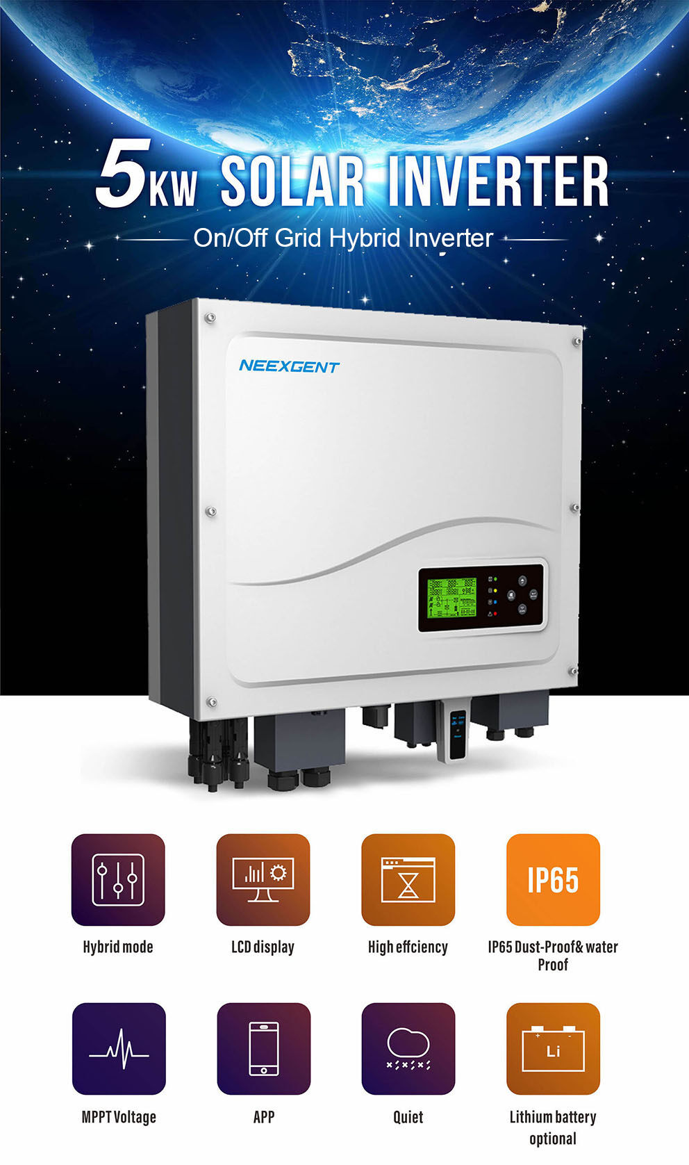 solar charge controller inverter