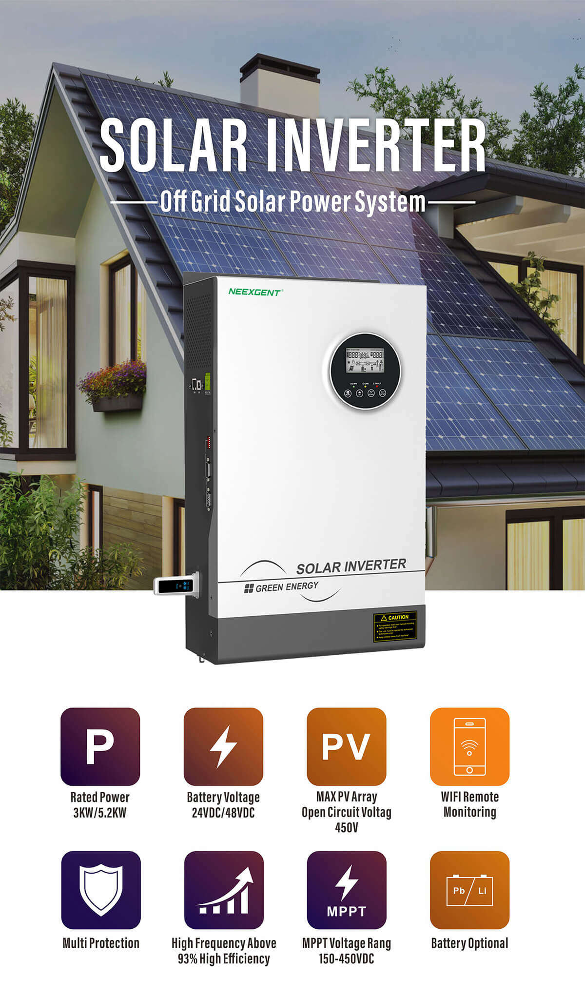 5kva off grid solar system