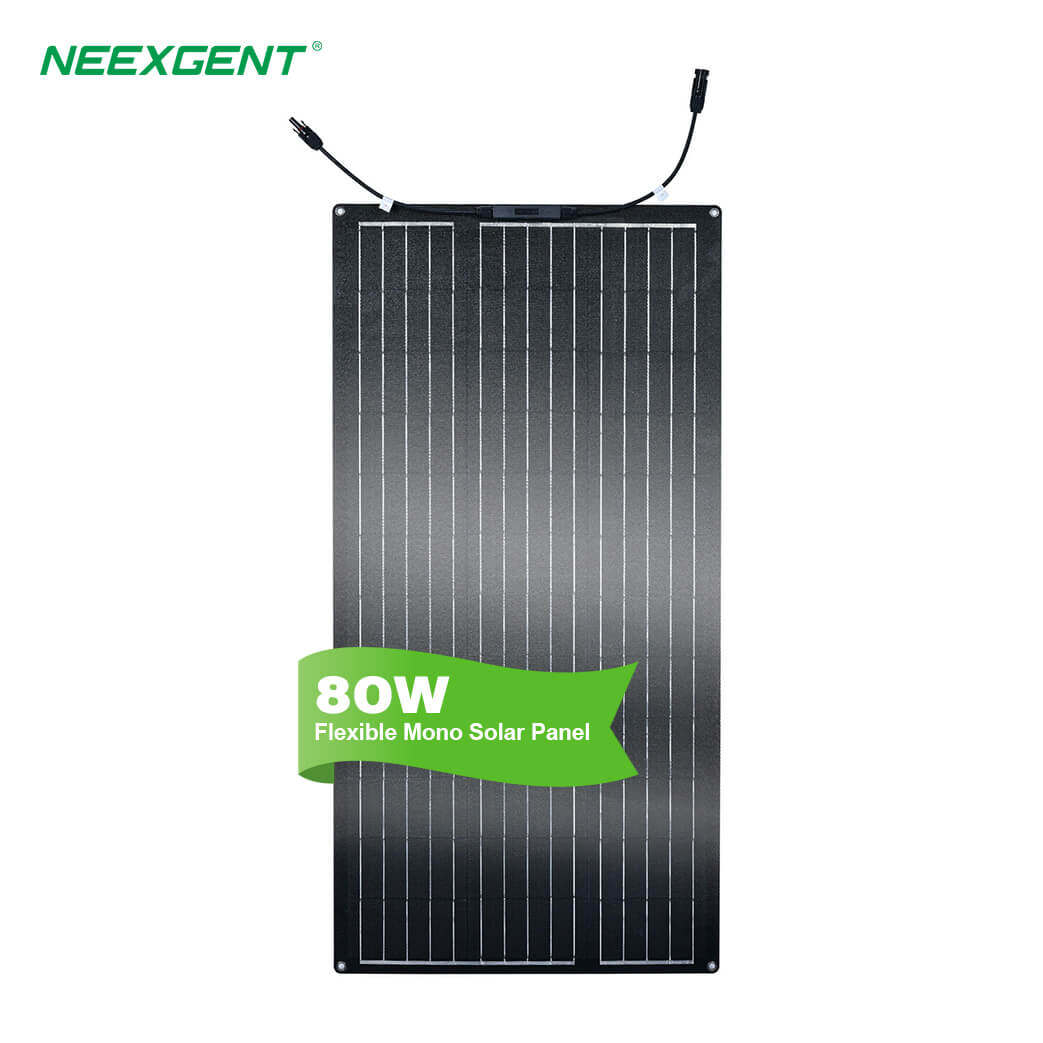 Neexgent Flexible Solar Panels 80w Cigs Thin Film Solar Cell 5 Year Workmanship Warranty Solar Panel Flexible