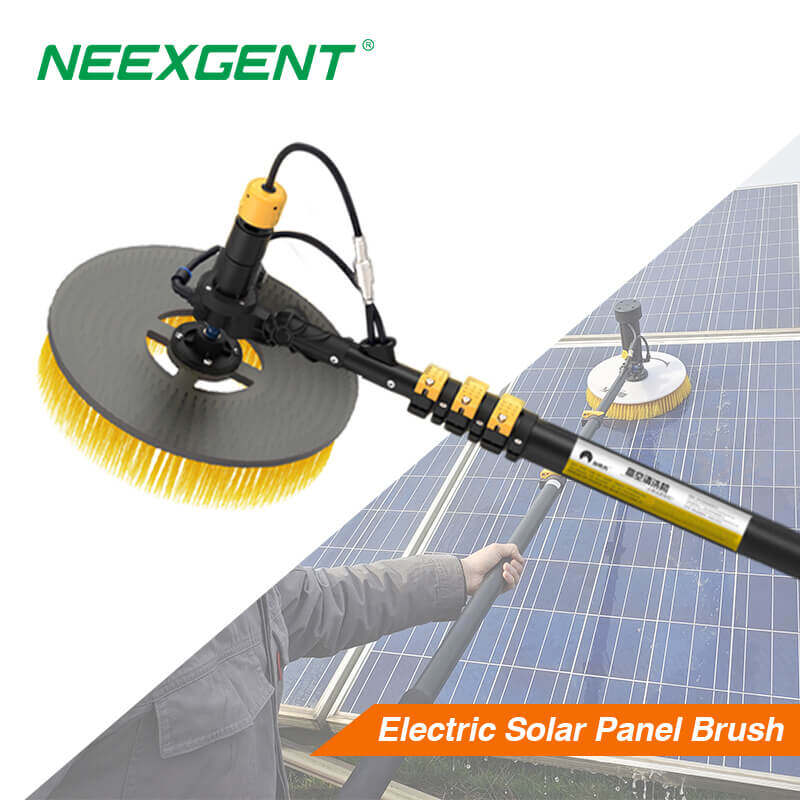 Neexgent Best Solar Panel Cleaning Robots Solar Panel Cleaning Tools Solar Panel Brush Supplier