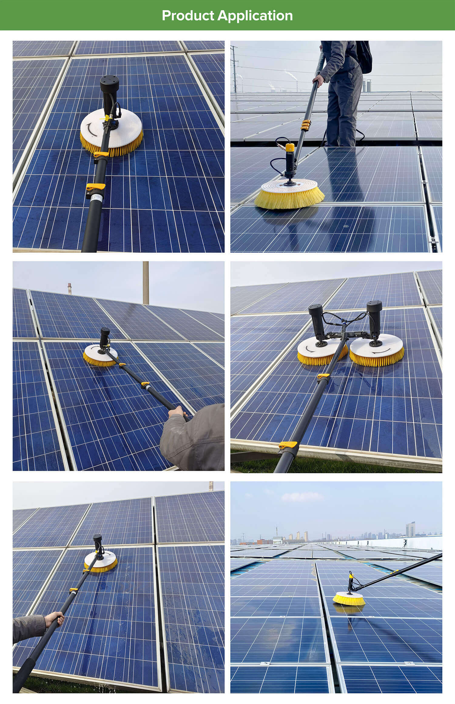 solar panel cleaning automatic