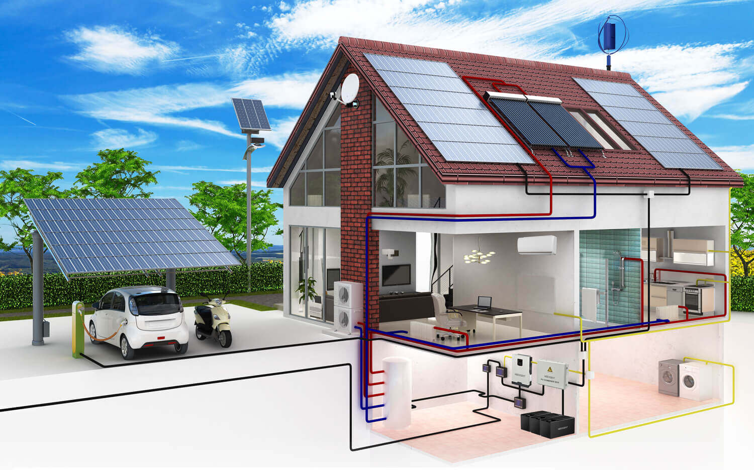 solar power system for home