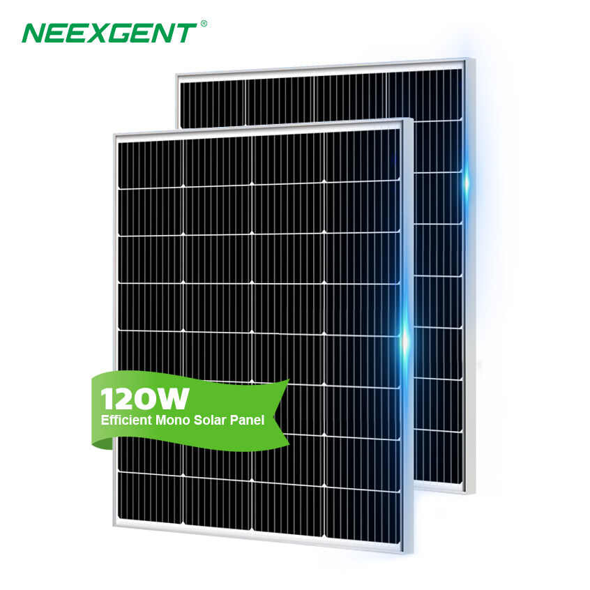 Neexgent Solar Panel 120w Competitive Price Mono Solar Panel Small Solar Module For Home System