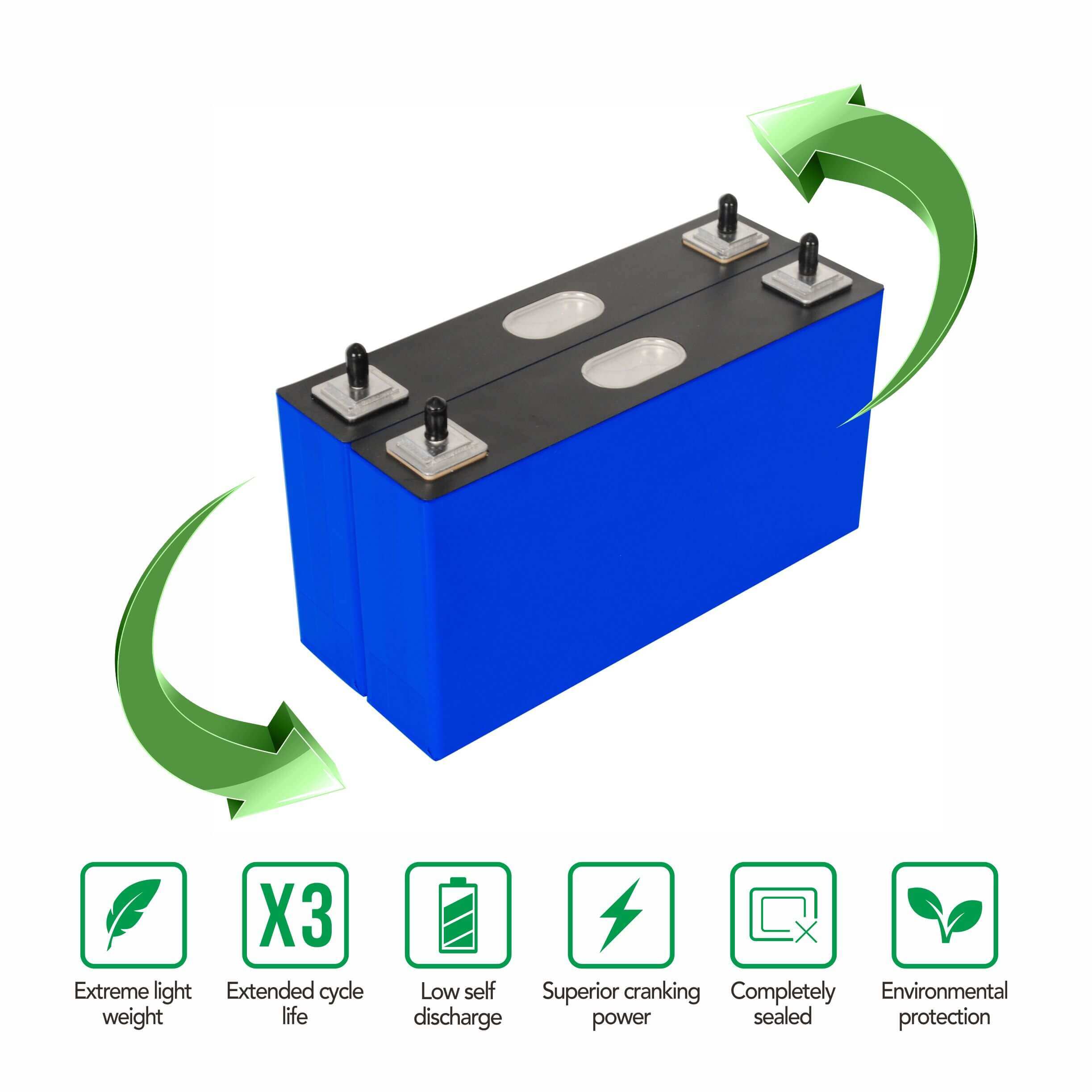 134ah lithium ion phosphate battery