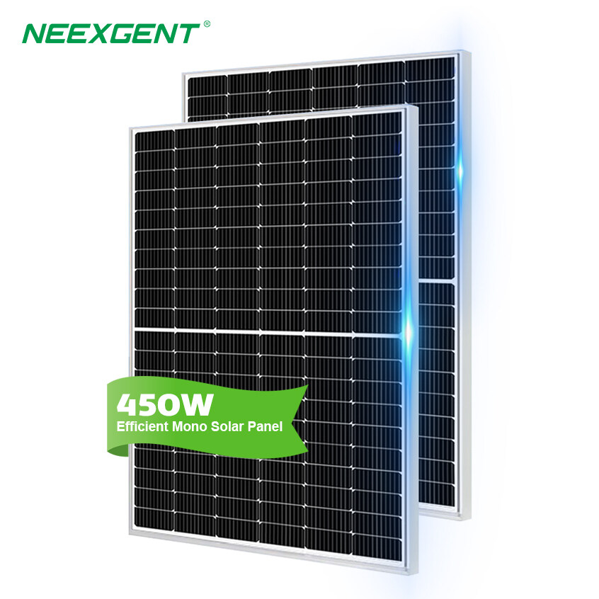 Neexgent High Quality 9bb Solar Panels 450w Half-cell Panels Solar 450w Mono Solar Panels