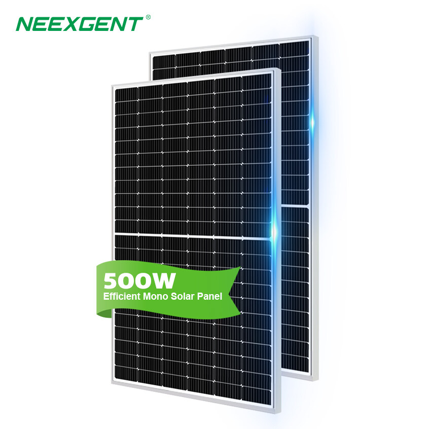 Neexgent 132 Cell 6bb/9bb Mono Solar Panel 500w Solar Panels Manufacturers Price From China