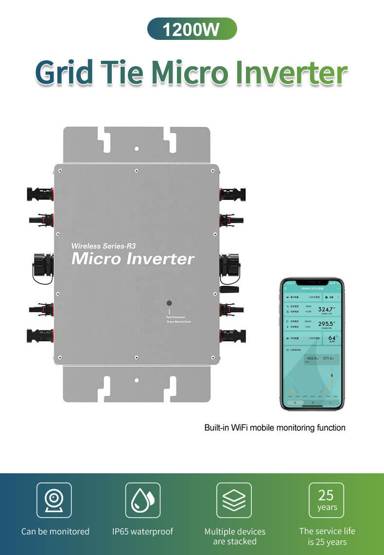1200w micro inverter price