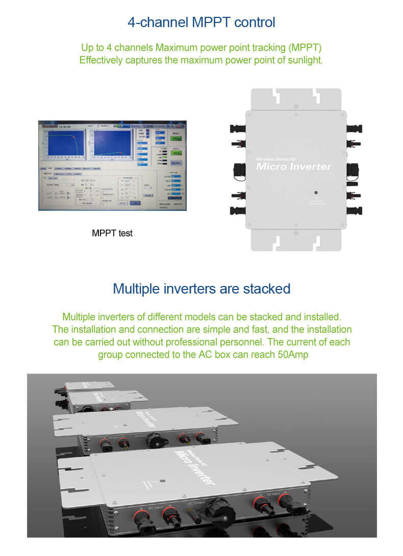 solar panels with 1.2kw micro inverters for sale