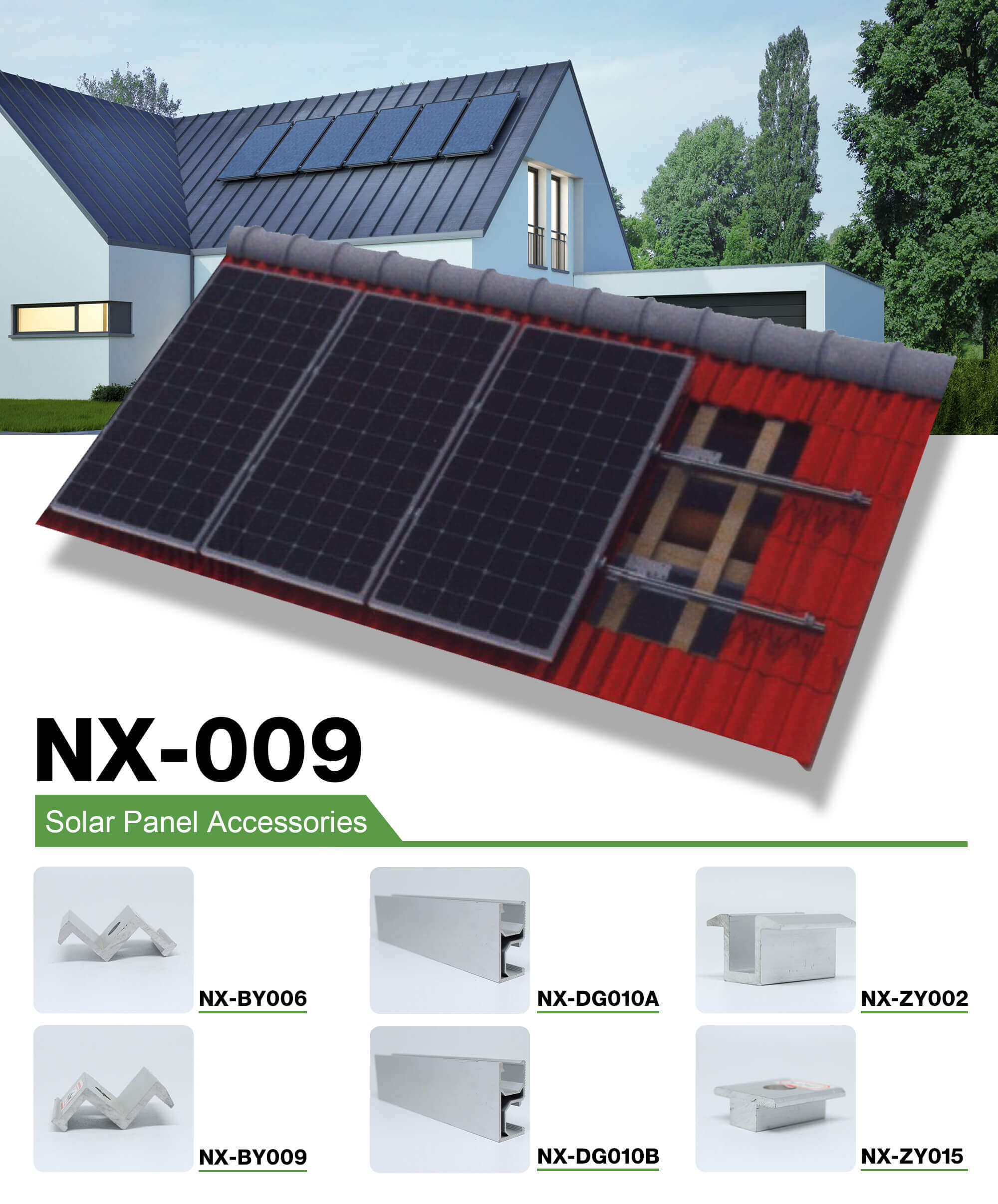 components of solar installation