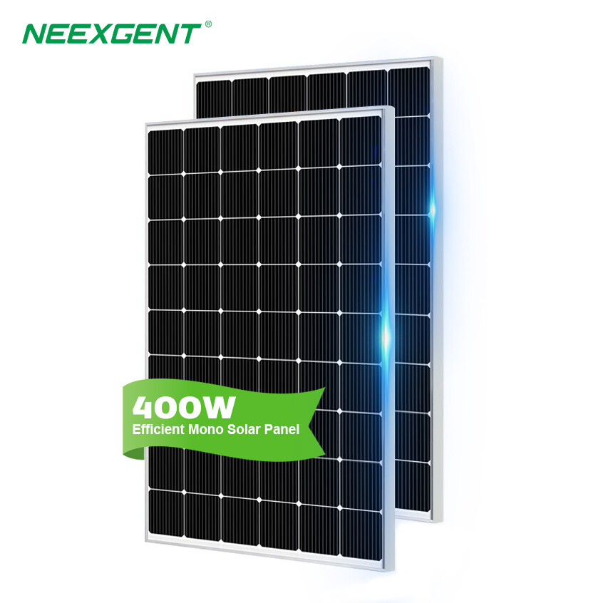 Neexgent Mono Solar Panel 400w Monocrystal Solar Panel Price Pv Module