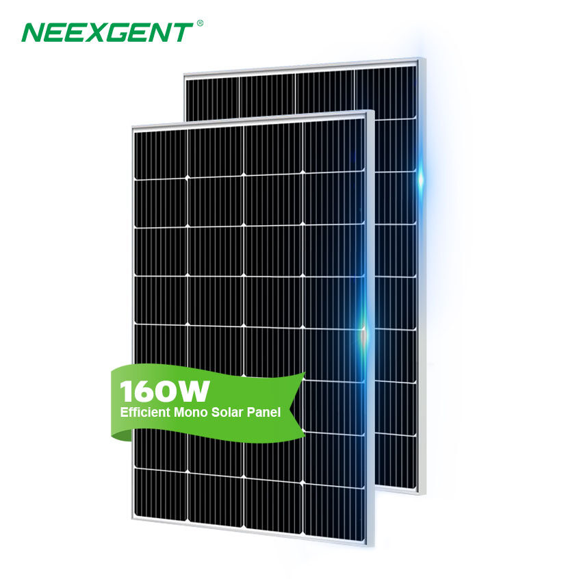 Neexgent Pv Module Monocrystalline Silicon 160w Solar Panel For Home Electric