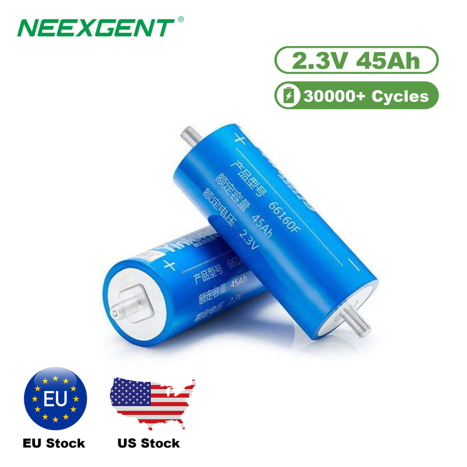 Neexgent High Capacity Deep Cycle 45Ah LTO Lithium Titanate Battery Pack For Electrical Tools Energy Storage