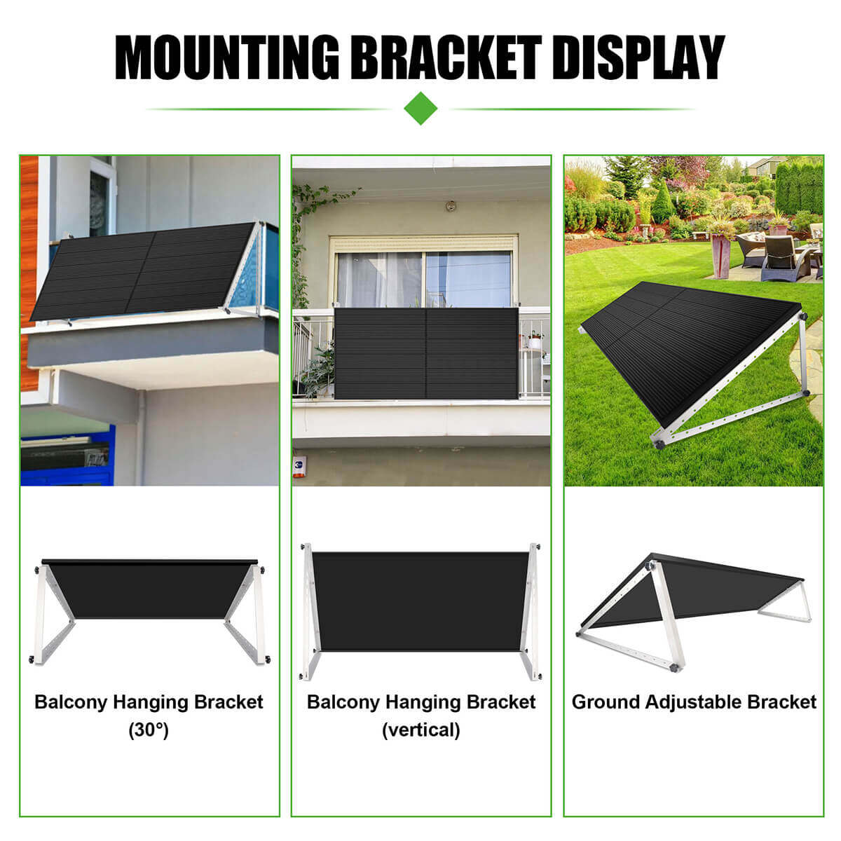 600w solarpanels balkon