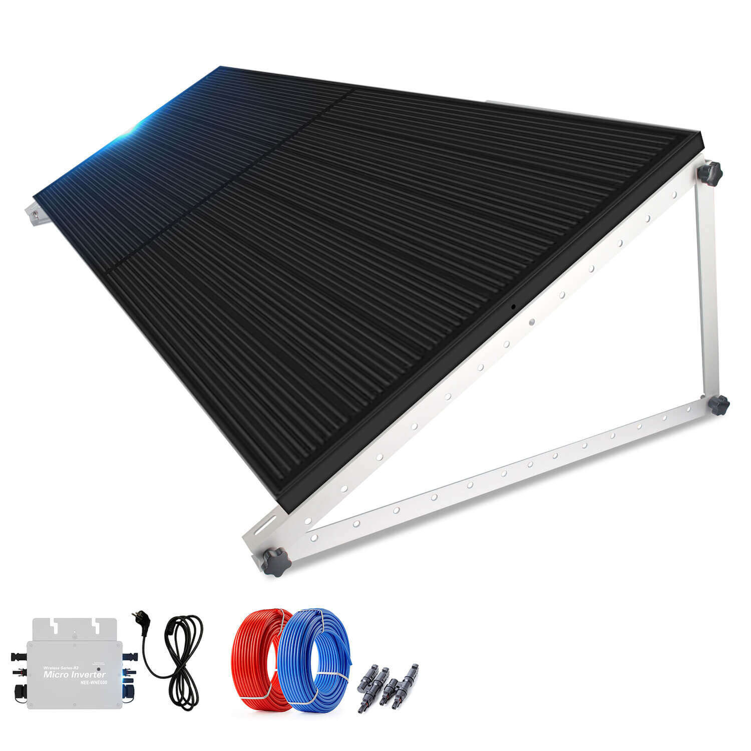 Europe 400W 600W solar panel plug and play balcony on grid solar system  Manufacturers