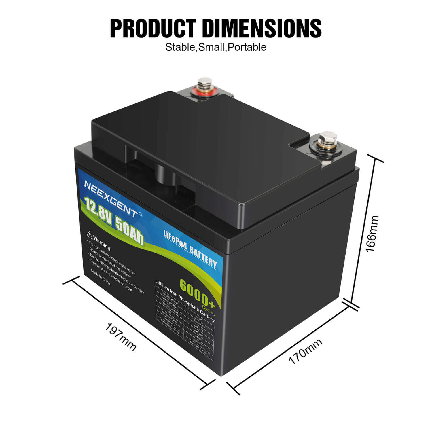 12.8v 50ah lifepo4 battery pack