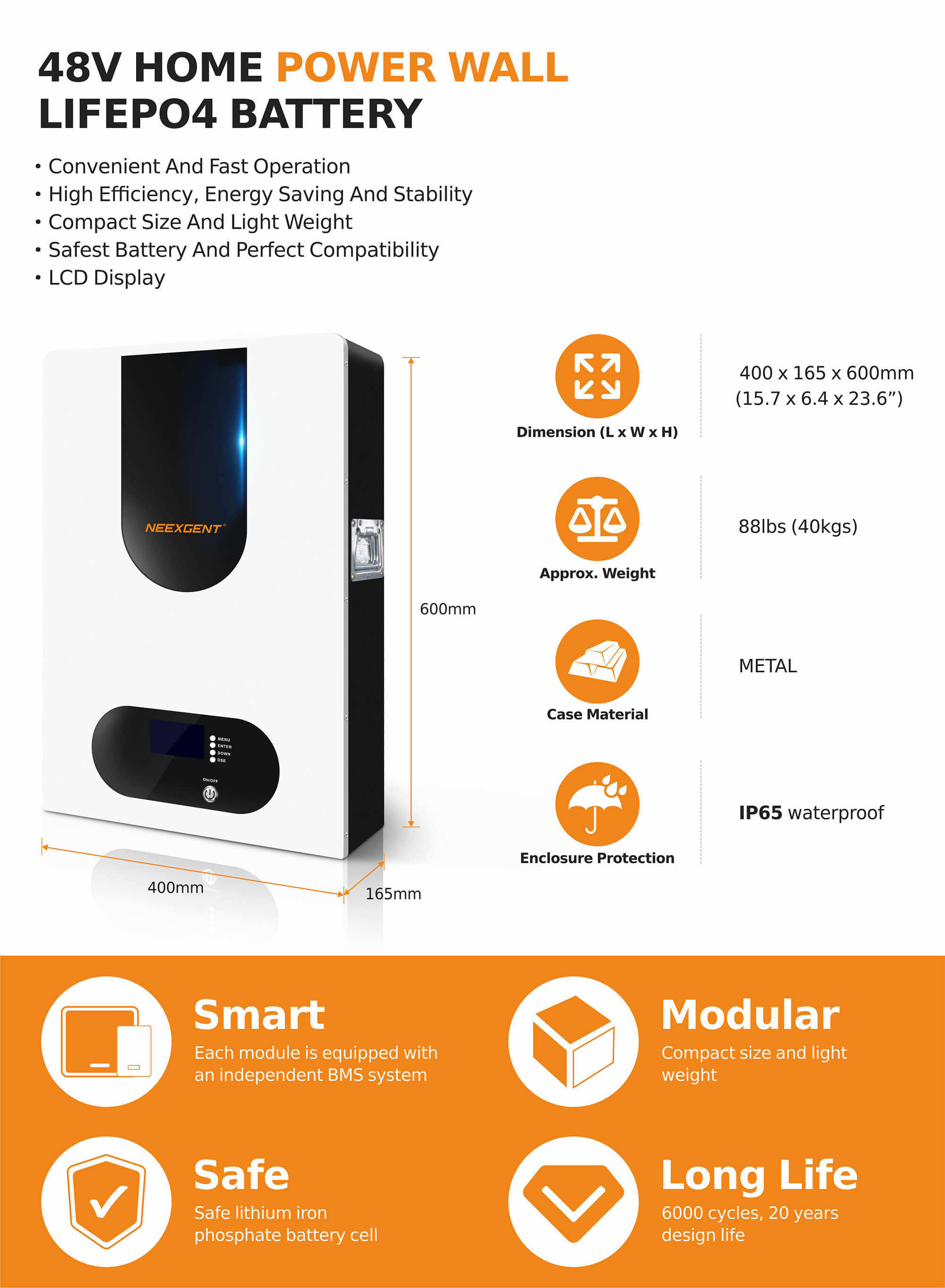 5kw lithium battery