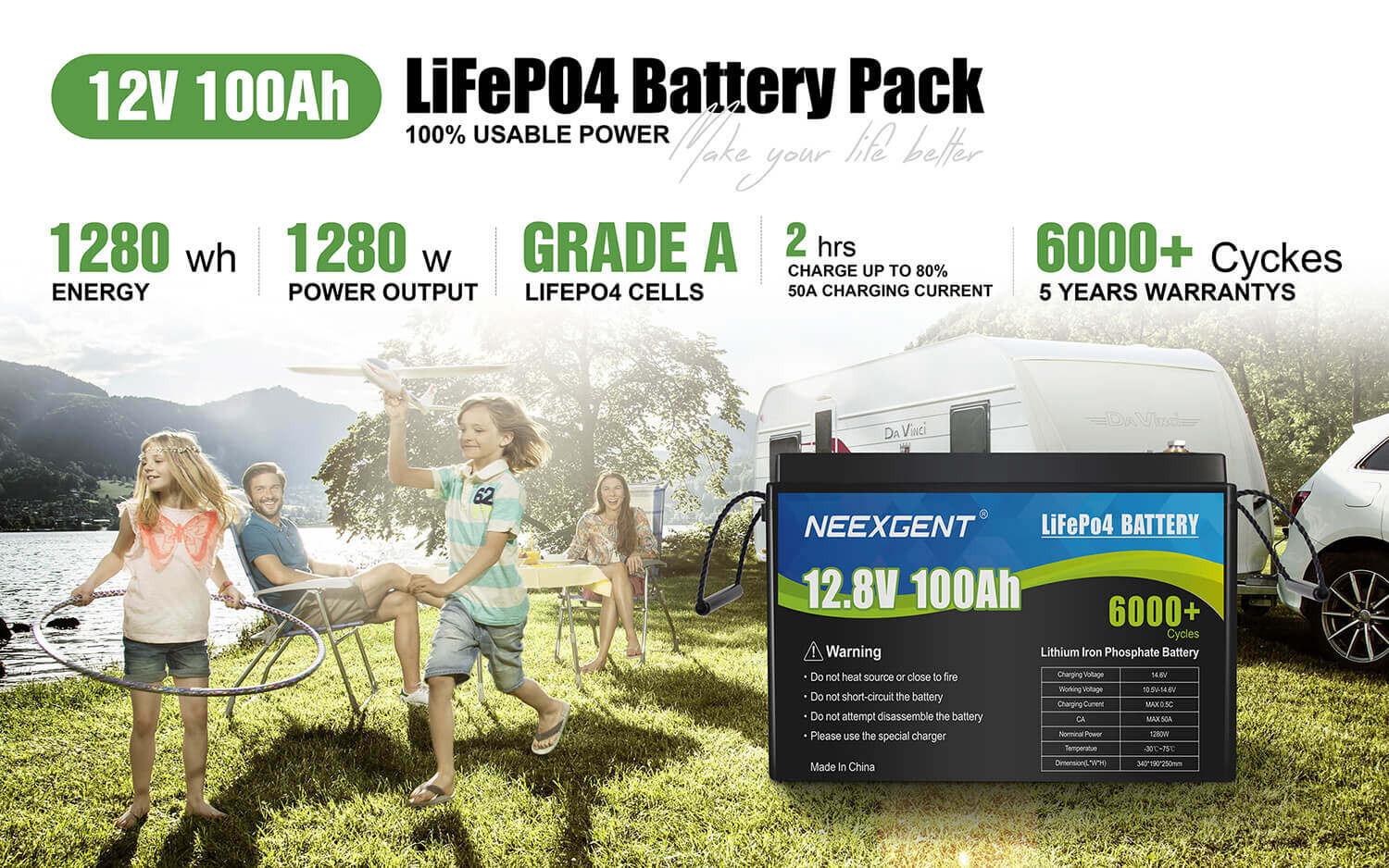back up battery pack 12.8v