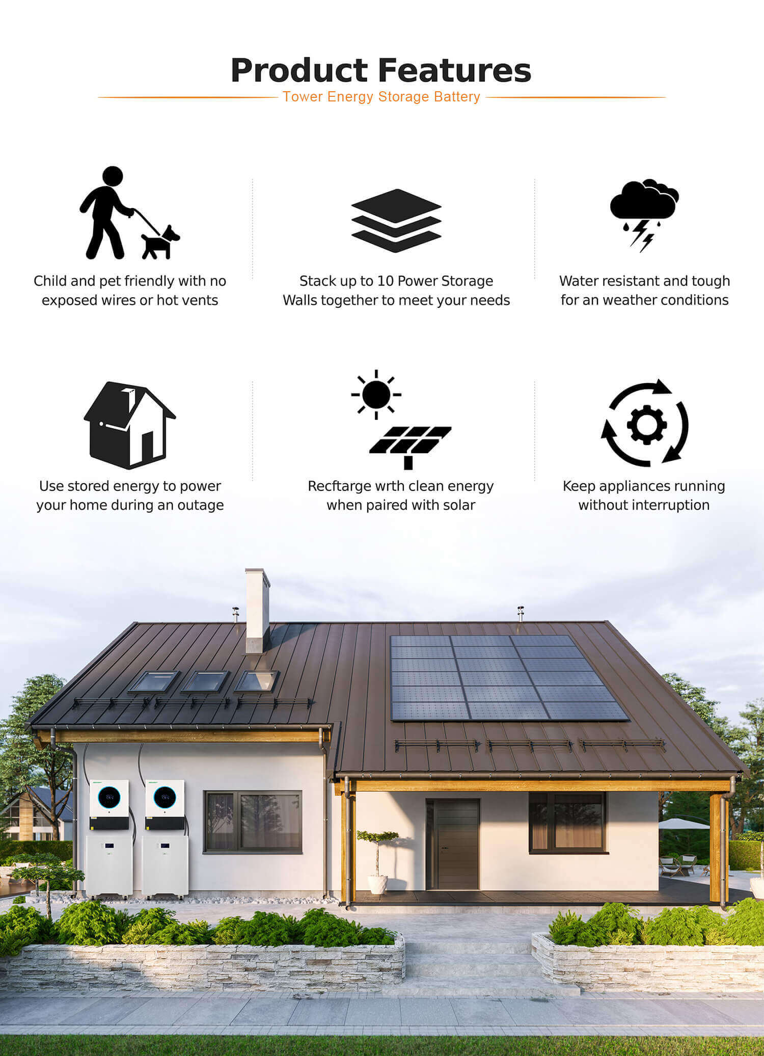 5kw home battery storage