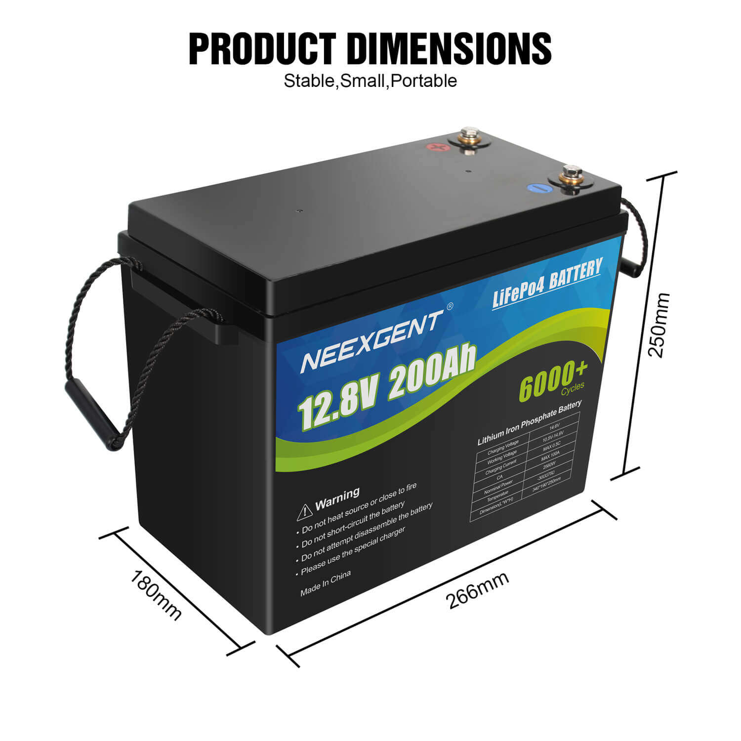 Long cycle life battery