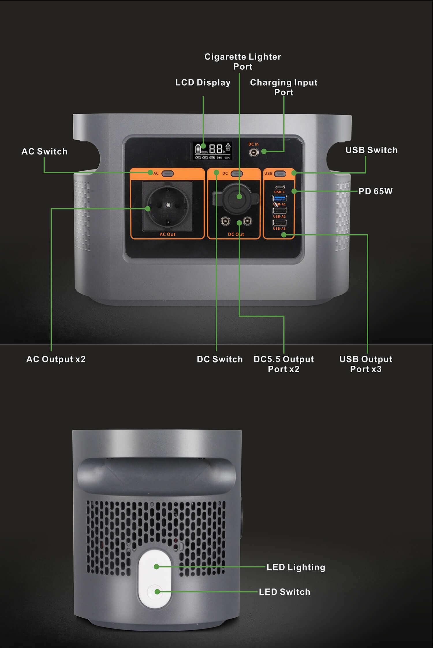 one up portable power station