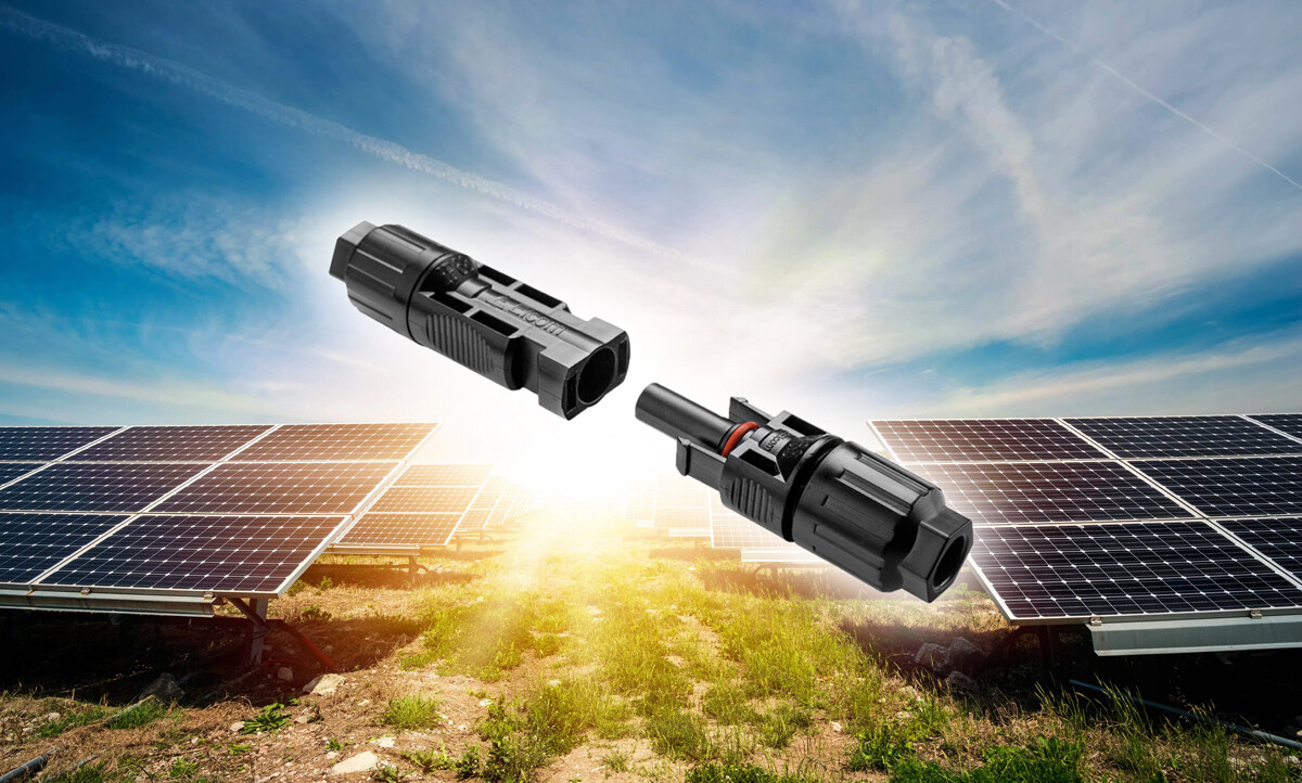 Solar panel cables correctly