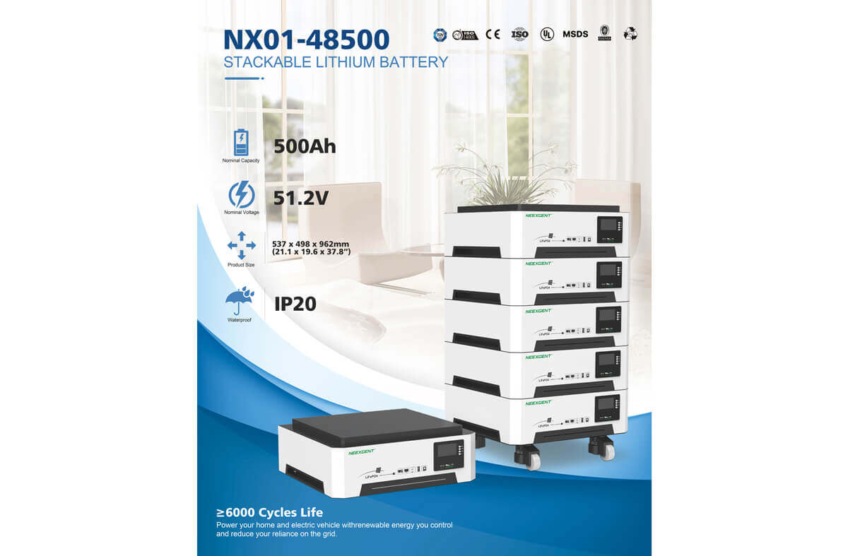 Neexgent Energy Storage Rack Solar Battery