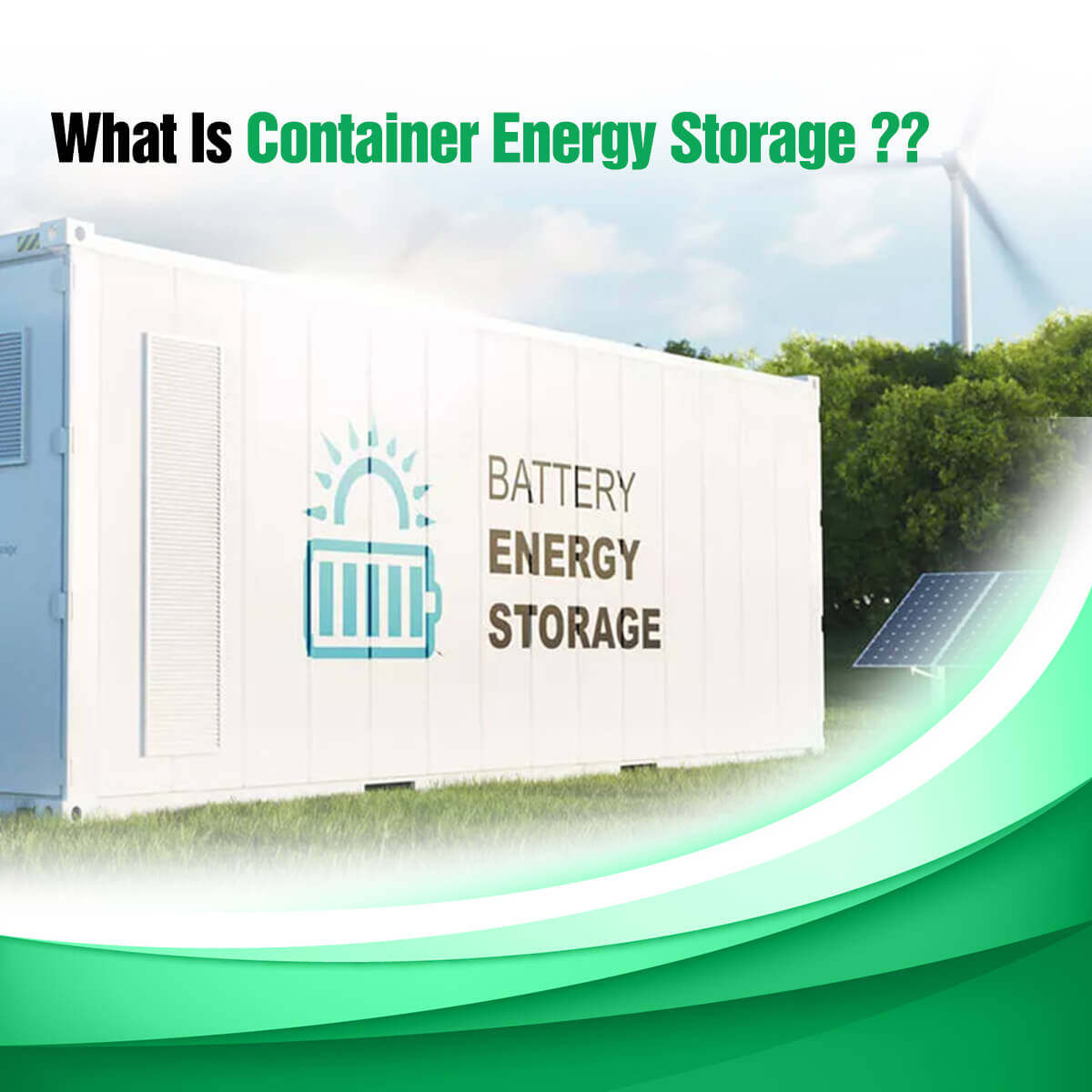 What Is Container Energy Storage