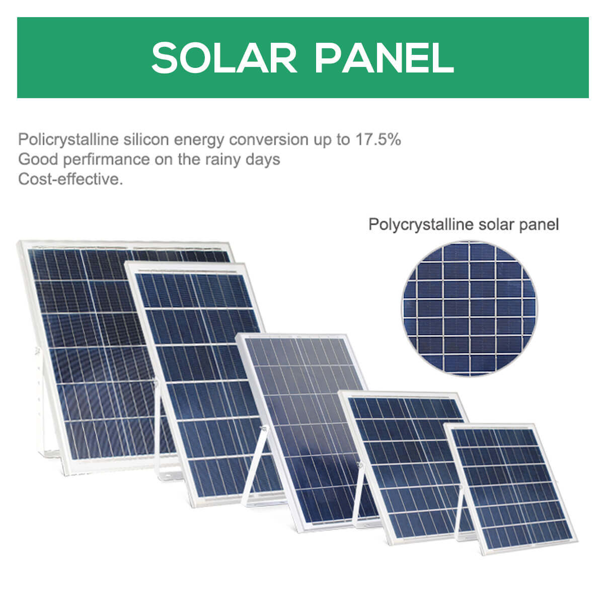 Radar Sensor solar flood light