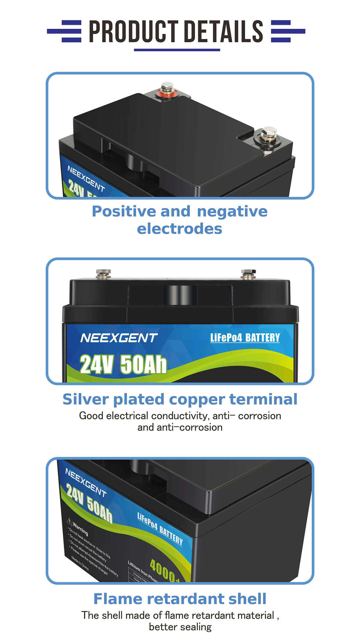 lithium battery pack 24v 50ah