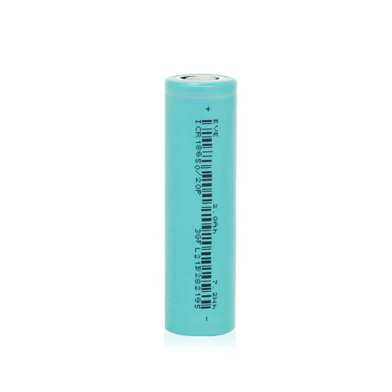 li ion 18650 battery 2000mah 3.7 v