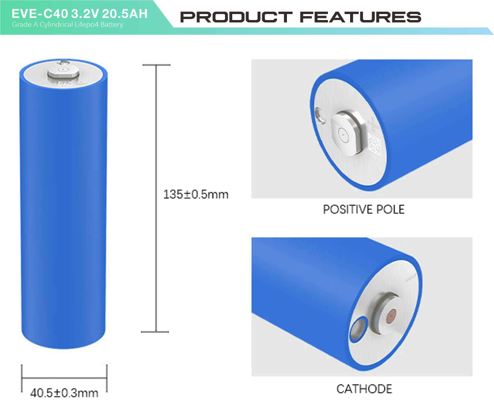 cylindrical lifepo4 battery